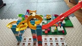 5 Elevator Graduation Marble Run with Epic Tricks!