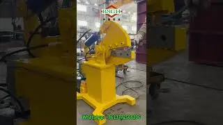 AS-60 Alligator Shear Machine for Canada Client | Small Hydraulic Scrap Shear Cutting Cables & Metal