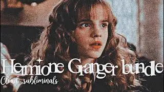 ꒰ Hermione Granger Bundle ꒱ ˚ ༘♡ || Cloud Subliminals