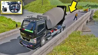Keren!! Truk Molen Ngecor Jembatan