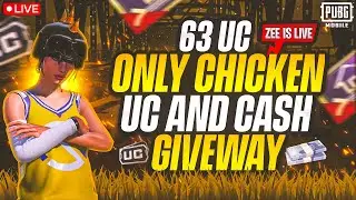 PUBG CUSTOM ROOMS UC$CASH GIVEAWYS #pubgmobileliveroom#zeeislive #pubgmobile#customrooms#ucroom