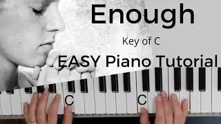 Enough  -Chris Tomlin~Louie Giglio (Key of C)//EASY Piano Tutorial