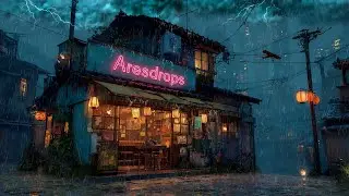 Late Night Rain Therapy 🌙 90s Chillhop for Stress Relief & Sleep | 12 Hours 📚 Lofi Rain Playlist