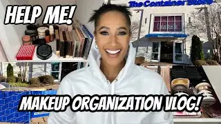 Makeup Organization, HELP! | The Container Store Shopping Trip | Organization Shopping Trip