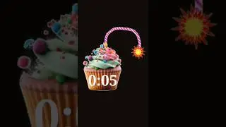5 Second Timer Bomb 💣 Cupcake
