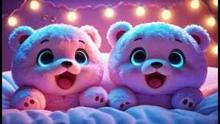 Two Teddy Twins Get Ready for Bed | Bedtime Routine Kids | Gentle Night Rhymes and Baby Lullabies