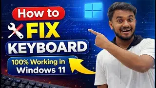 Keyboard Not Working in Windows 11? FIX in 2 minutes (100% Working) 