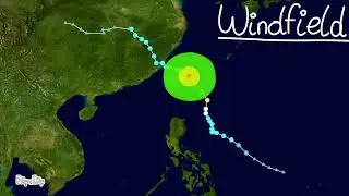 Track of Super Typhoon Gaemi 2024 | TC XLC32 Animations