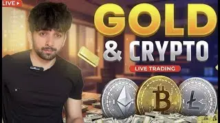 Crypto and Gold Trading LIVE: XAUUSD Live Trading and Bitcoin Analysis live 31