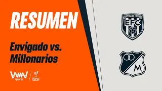 Envigado vs. Millonarios (resumen y goles) | Liga BetPlay Dimayor 2025-2 | Fecha 19