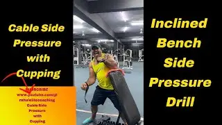 Arm Wrestling Training &ndash; Cable Side Pressure with Cupping | Inclined Bench Drill