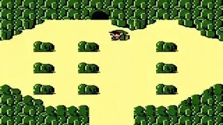 ATARI 7800 Adventure Map Demo LEGEND OF ZELDA MAP PD TRY 20141230