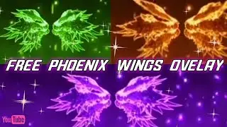 3 Color Phoenix Wings Overlay | Angelou Playz | Free Overlay