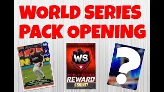 WORLD SERIES PACK OPENING! MLB THE SHOW 17 DIAMOND DYNASTY