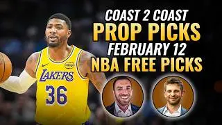 Can the Lakers Get Back in the Win Column vs the Mavericks? | NBA Player Props & Best Bets (2/12/26)