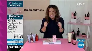 The Beauty Spy Hello Foot Glass Pad Foot File