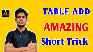 Table Addition ( जोड़ )amazing tricks #shorts #shortsvideo #shortsbeta