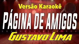 Gustavo Lima Pagina de amigos Tom baixo Karaokê