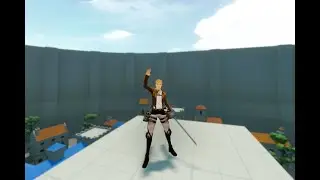 Sword throw compilation (First person edition!) | Roark's Attack on Titan Fan Game
