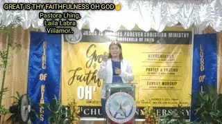 Great is thy faithfulness oh God | preaching | 14th Anniversary | December-21-2025