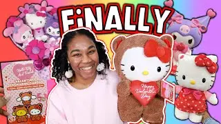 🧸❤️SCENTED Sanrio Plushies, HK Bear Greeter, VALENTINES Cards & Haul! SANRIO Hunting x Walmart!