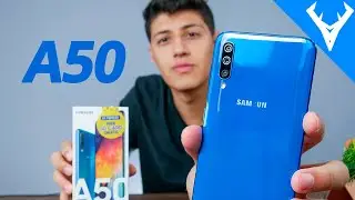 SIM! GALAXY A50 Digital na TELA! ISSO vai ficar no LUGAR da linha J! #Unboxing