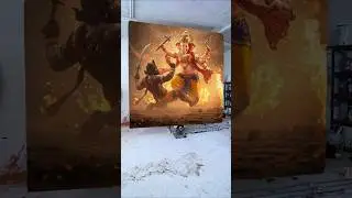 Happy Ganesh Chaturthi Drawing Photo 🌺🥰 Ganesh Ji Painting ❤️ #shorts #ganeshchaturthi #viralvideo