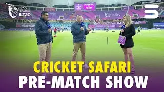 Cricket Safari Pre-Match Show  | Desert Vipers vs Sharjah Warriorz | M 22 | DP World ILT20 | M3Y1J