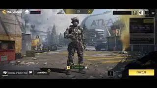 Jugando partidas de COD Mobile 