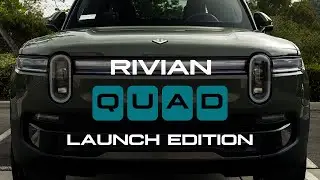 My First EV - Rivian R1T Quad Launch Edition.