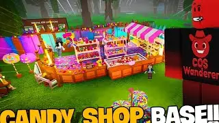 I tried to make a candy shop inroblox 99 nights in the forest