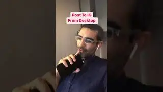 How to post to Instagram from desktop (NEW) #shorts
