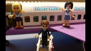 LEGO 41109 Friends Heartlake Airport Speed Build Review  2015 YellowSteiny