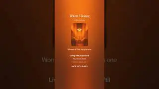 ✨ Where I Belong — A Song for the Women’s Ministry ✨