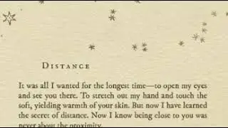 Distance by Lang Leav 😊 #LangLeav #voiceover #tiktok #poems #poetry