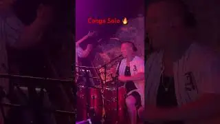 Conga Solo 🔥 #conga #salsa #latinjazz #handpercussion #handdrums #conguero #congasolo #drumsolo