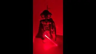 3D Printed DarthDroid (Droid Division Custom Droid model) -  Bambu Lab X1C timelapse.