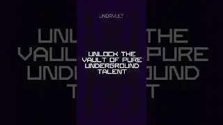 Welcome to UNDRVULT! The Home of Underground EDM | #music #shorts #riddim #dubstep #housemusic