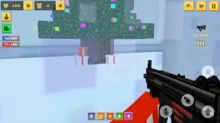 [Block Force - Pixel Style Gun Shooter Game] Snowy snow man