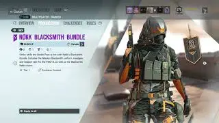 Nokk Blacksmith Bundle Rainbow Six Siege Battle Tier 1