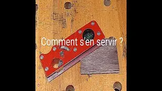 Rabot a chanfreiner le bois