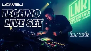 Lowel - Techno Live Set in Paris (Acid, Industrial, Trance, Techno)