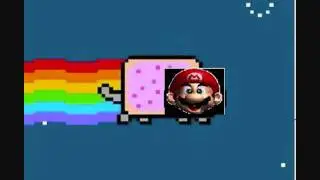 Nyan Cat with SMW instruments