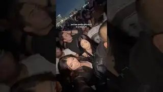 Two pretty girls stuck in a Ken Carson Mosh Pit #kencarson #rollingloud #destroylonely #fyp #rap