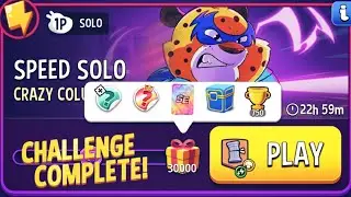 speed solo crazy columns mushrooms solo challenge | match masters | crazy columns solo 