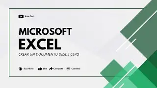 CREAR DOCUMENTO DESDE CERO EN MICROSOFT EXCEL - PASO A PASO