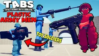 ВКЛАДЫШИ Новые пластиковые фракции АРМИ! - Totally Accurate Battle Simulator (новое обновление редактора юнитов)