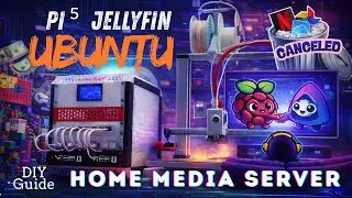 Easy DIY Home Media Server Guide using  Pi&nbsp;⁵ + Jellyfin + Ubuntu 25.10 from a MacBook