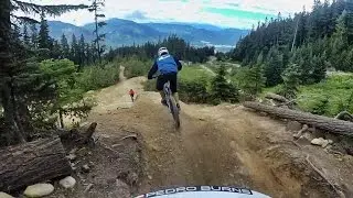 RAW BIKE - Pedro Burns in Whistler Bike Park GoPro [Downhill]