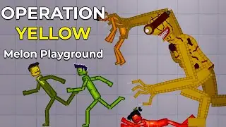 I Turned Melon Human Into MINIONS MONSTER - Operation Yellow - People Playground